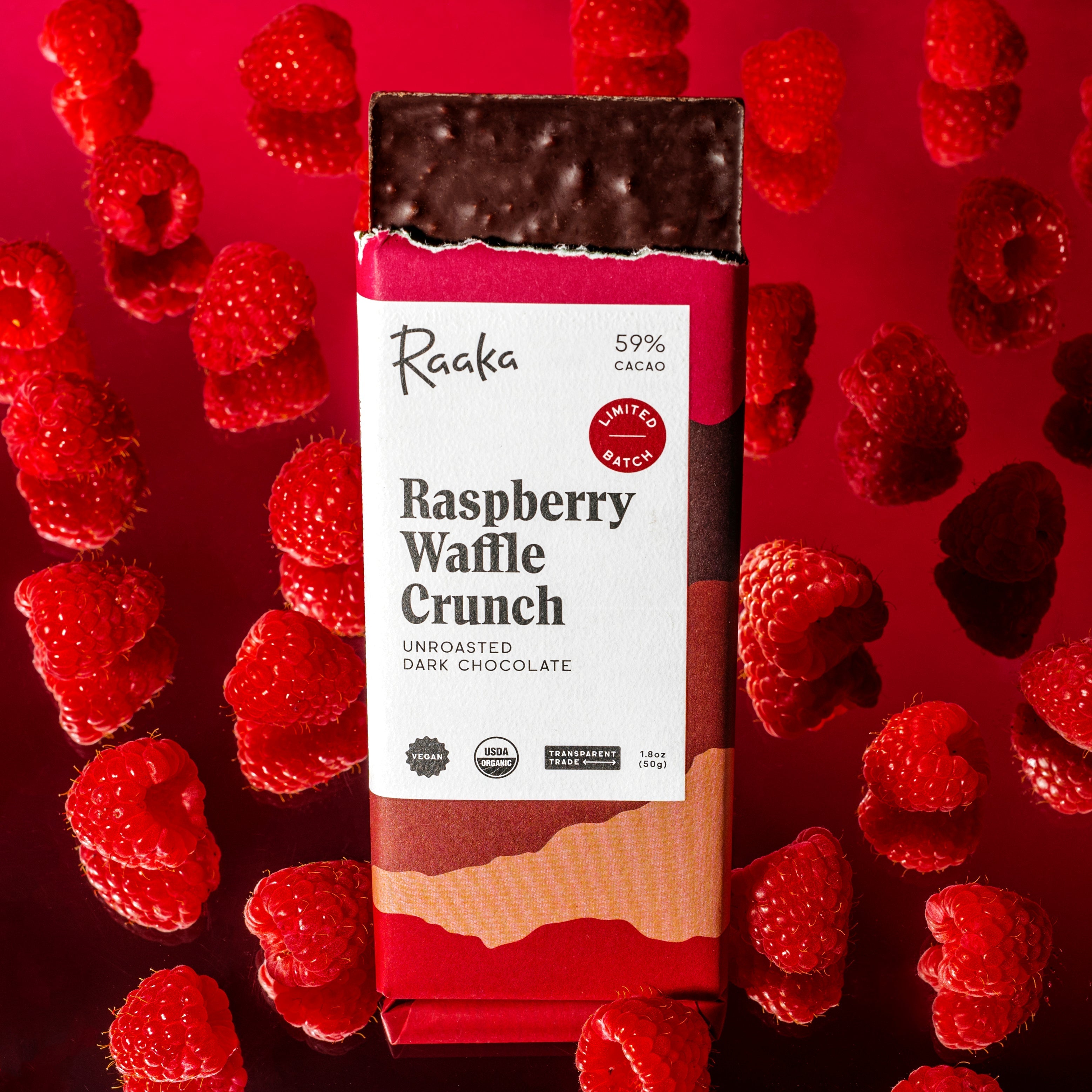 Raspberry Waffle Crunch