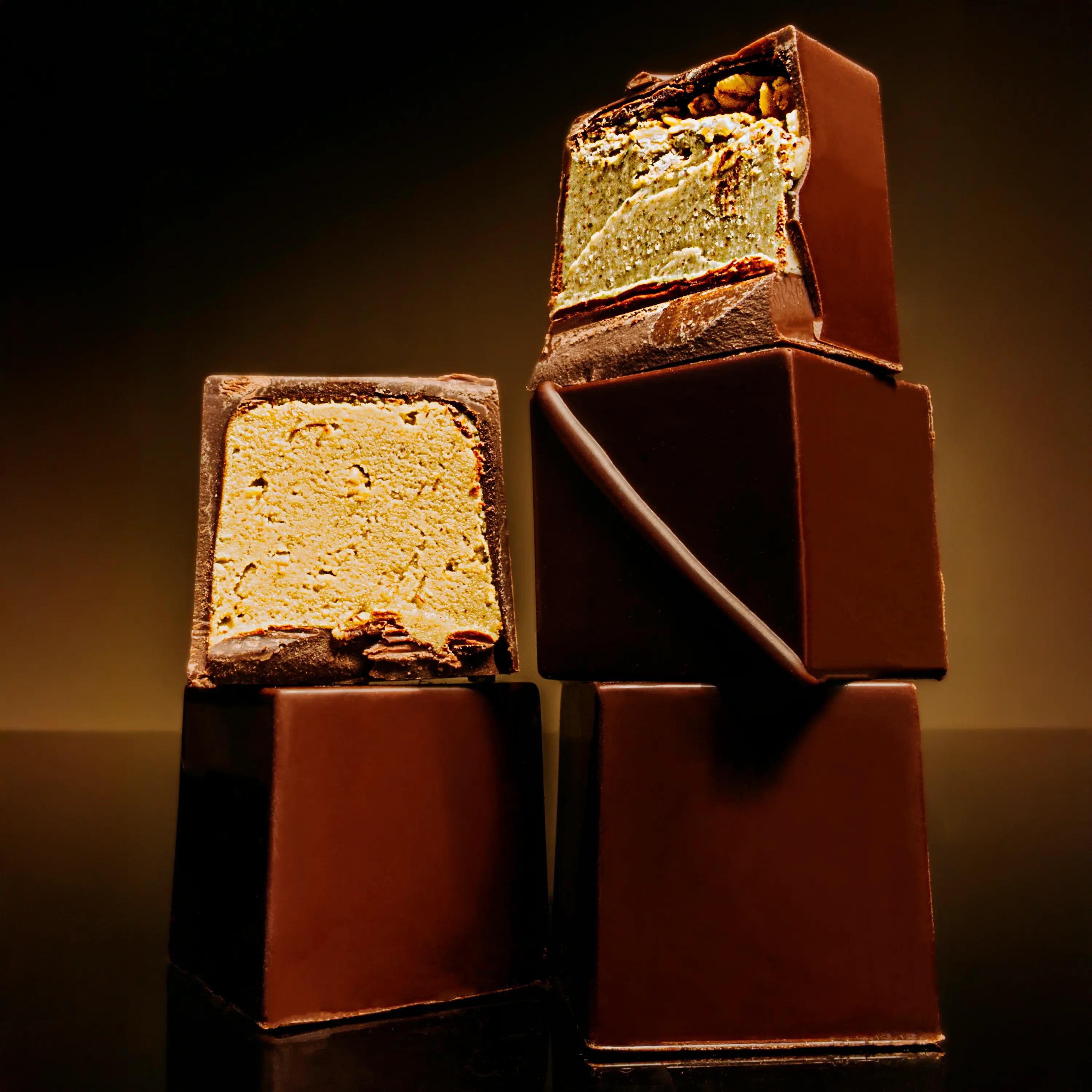 Seed Butter Praline Cubes
