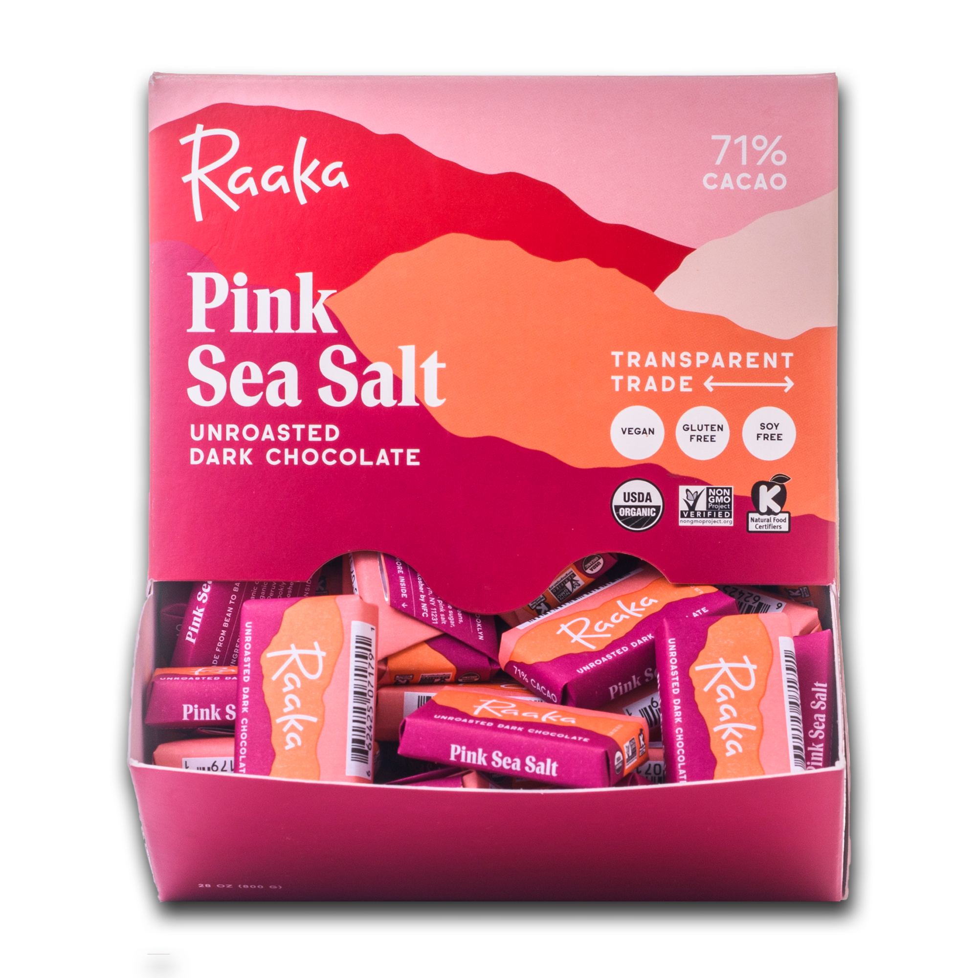 Pink Sea Salt Minis Box of 100