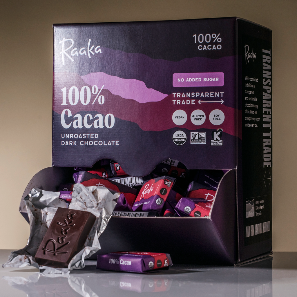 100% Cacao Minis Box of 100