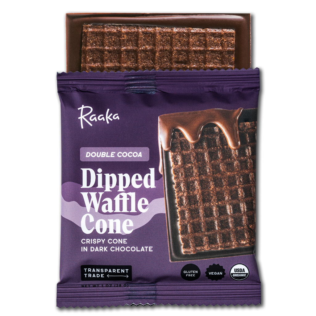 Double Cocoa Dipped Waffle Cone