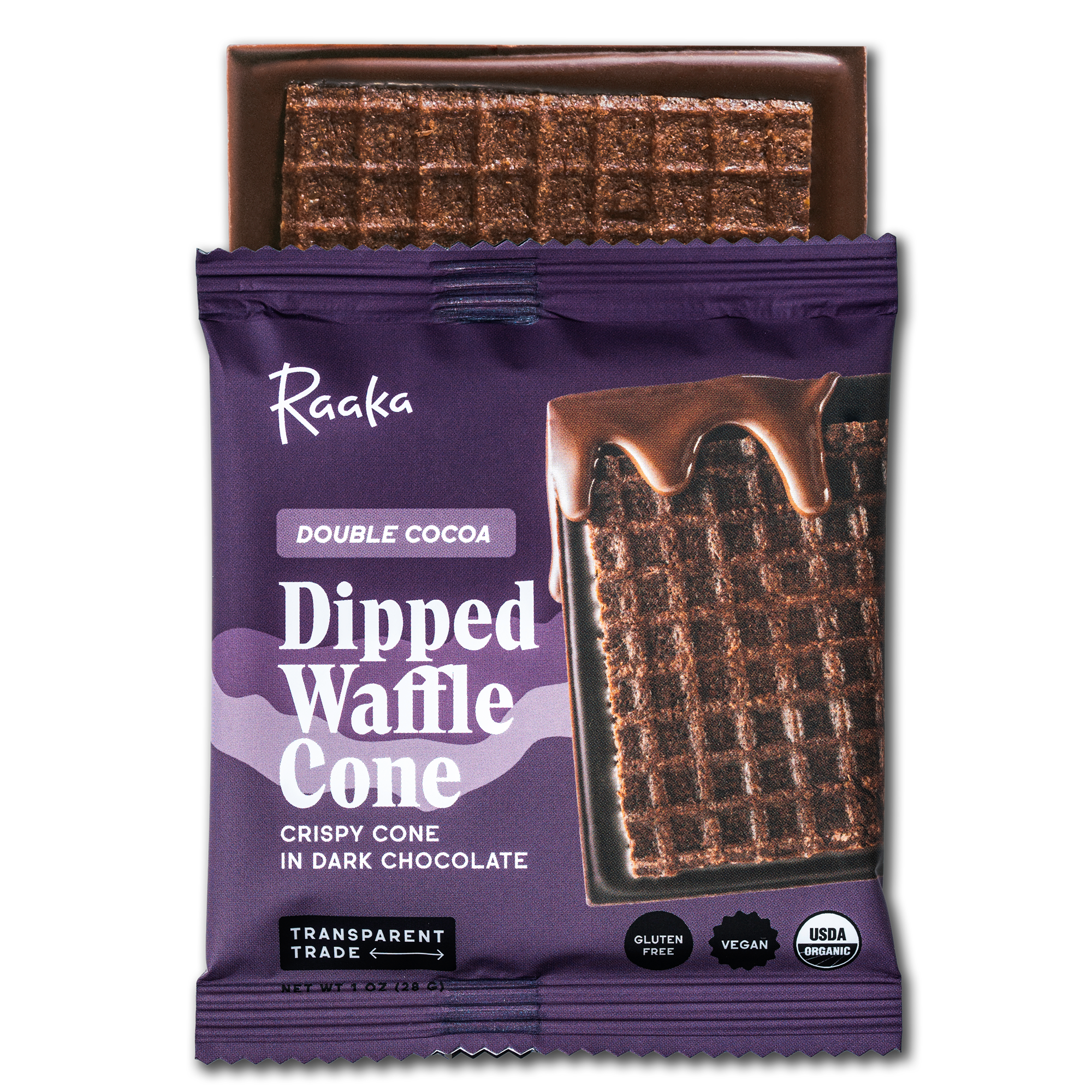 Double Cocoa Dipped Waffle Cone