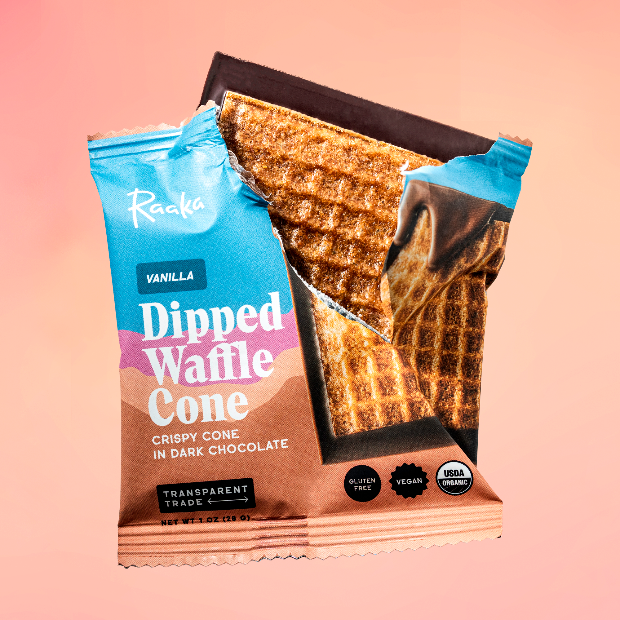 Vanilla Dipped Waffle Cone