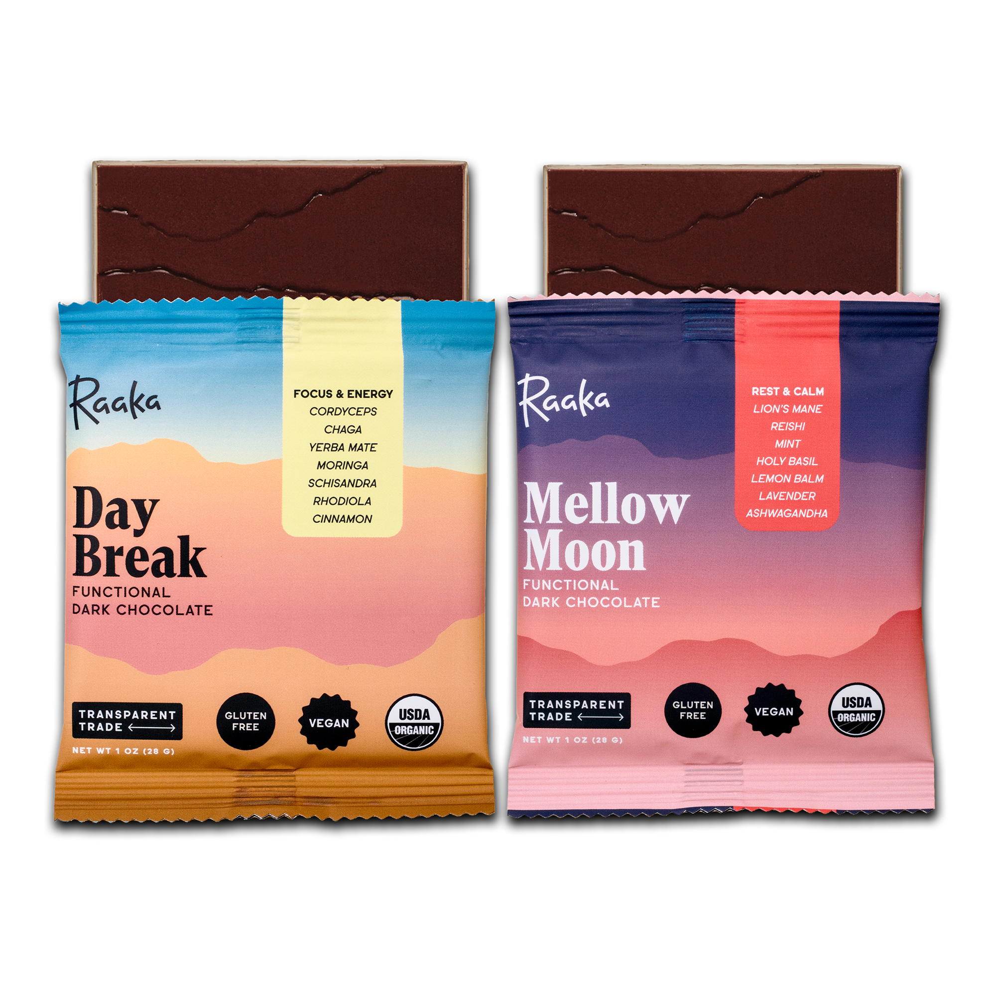 Functional Dark Chocolate Mixed Box of 10